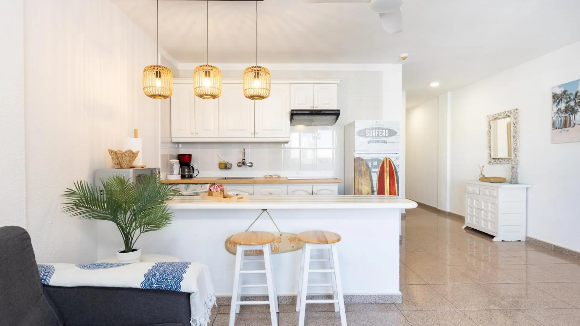 Home2Book Surf Vibes Apt Las Americas, Pool بلايا ذي لاس أميريكاس شقة